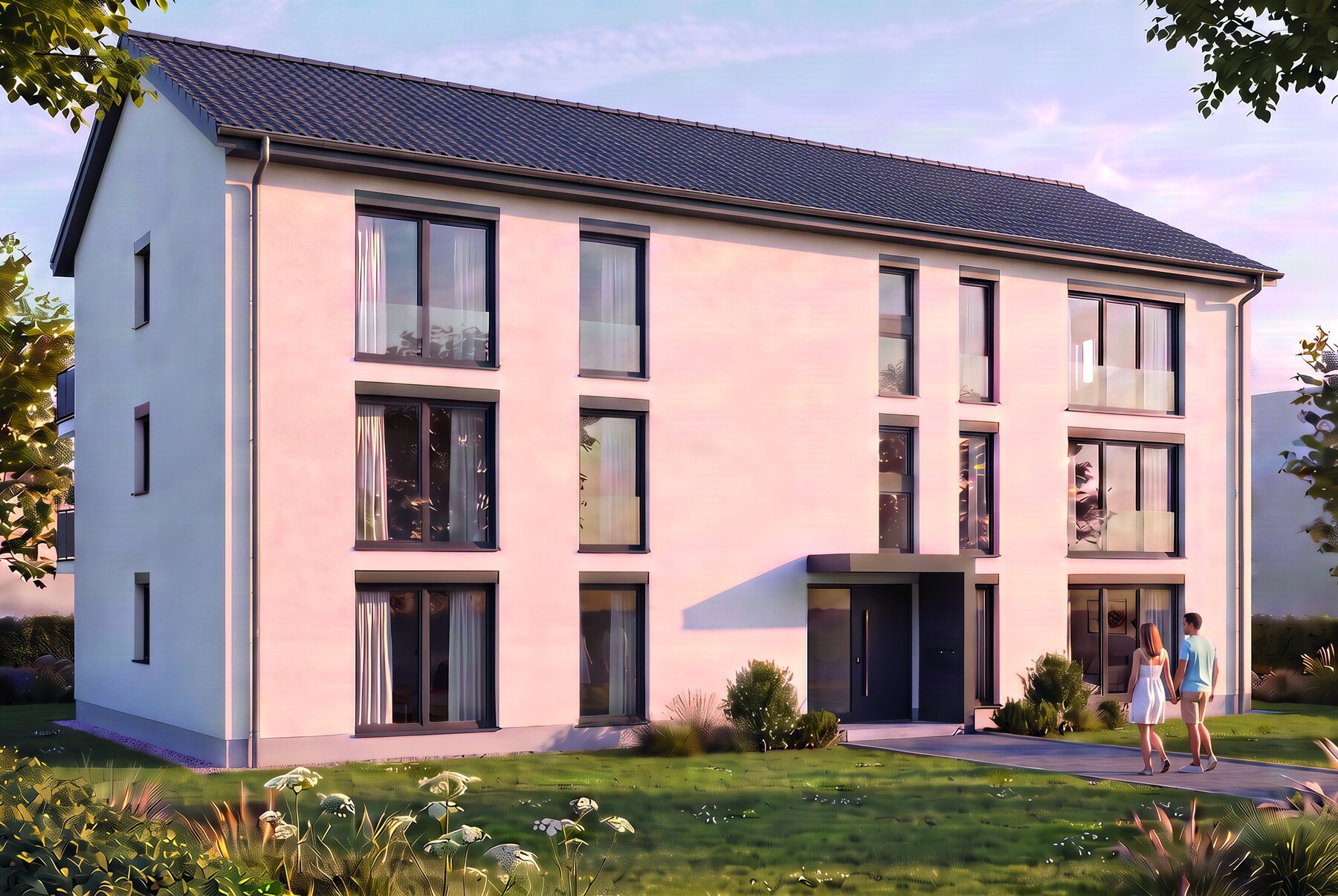 HAUS STRATA mit Satteldach