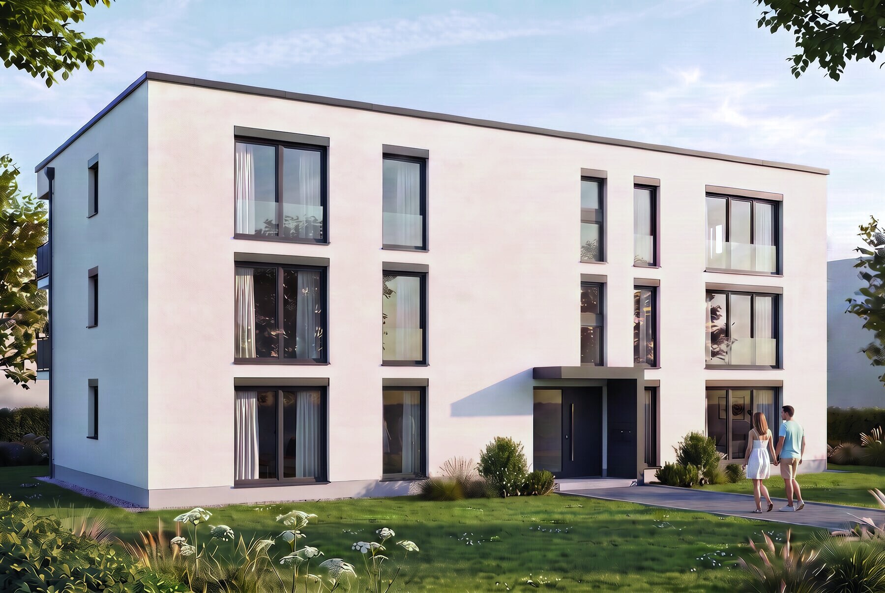 HAUS STRATA mit Flachdach