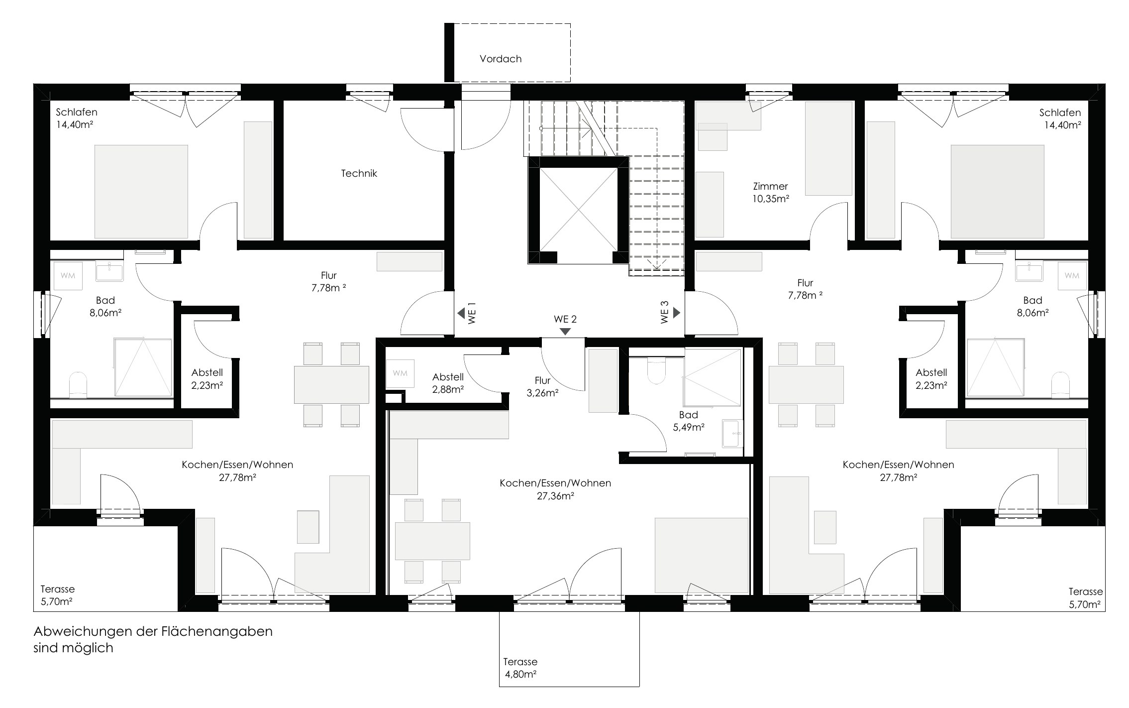 Grundriss HAUS STRATA – Erdgeschoss